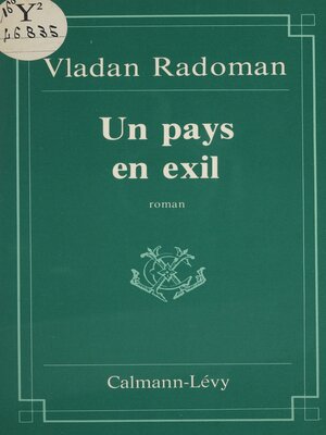 cover image of Un pays en exil
